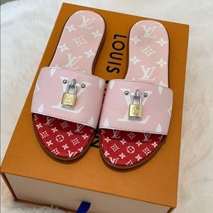 Louis Vuitton Lock It Flat Mule